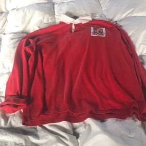 Red Polo Ralph Lauren rugby